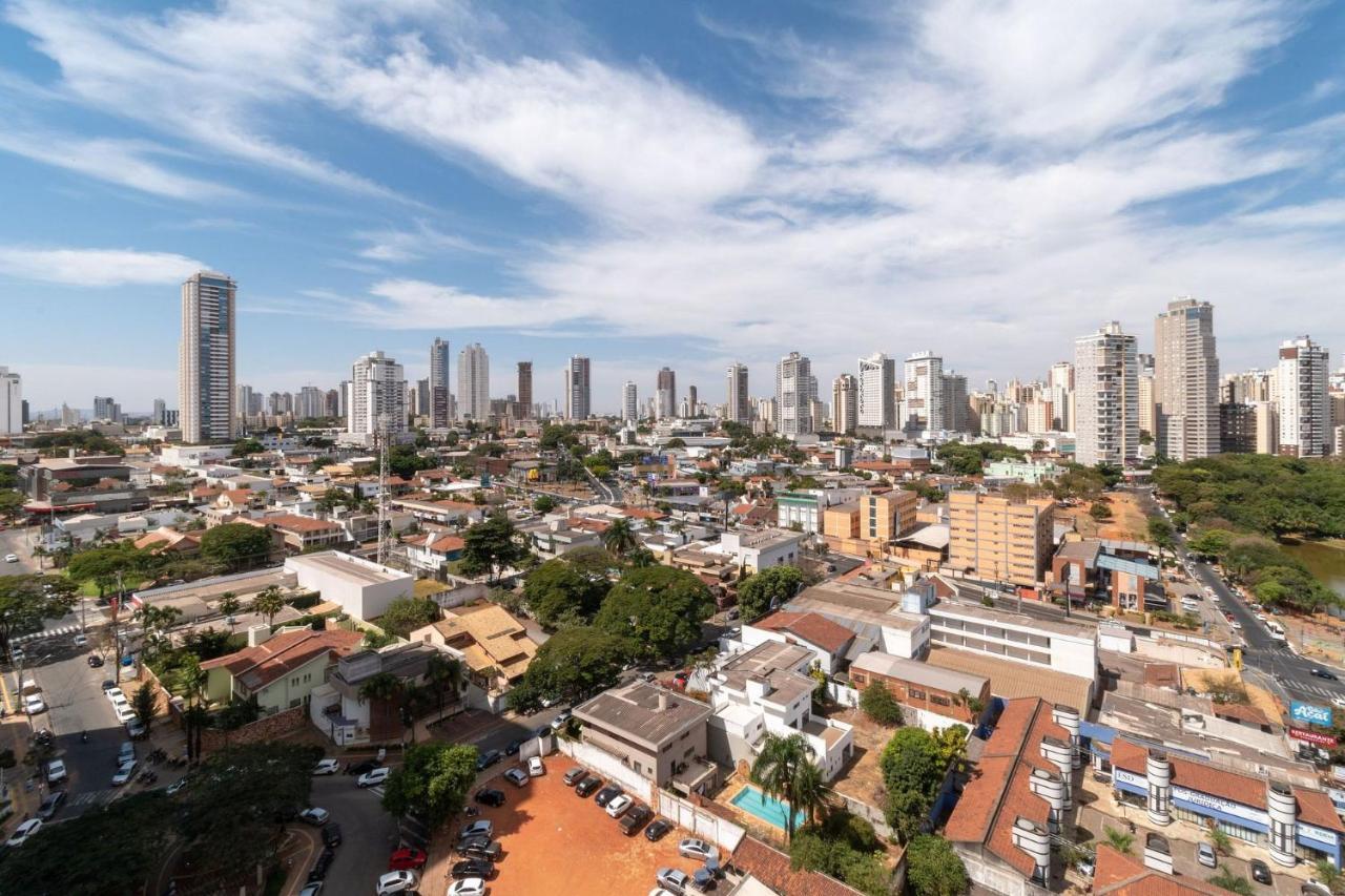 Apartamento De 1 Quarto Com Vista Para O Parque Vaca Brava E Com Jacuzzi No Setor Bueno - El1802 ゴイアニア エクステリア 写真